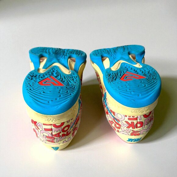 Nike Zoom Freak 4 Letter Bros Shoes Mens 7 8.5 W Vanilla Coral Chalk FB9503 200 - Picture 8 of 11